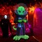 GOOSH 9FT Inflatable Alien with Space Helmet – Light-Up Halloween Yard Decoration